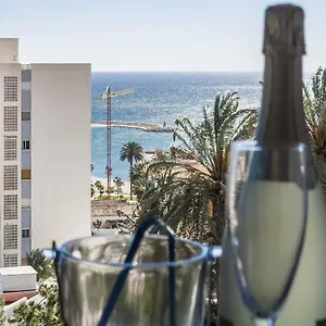 Acogedor, Terraza, Piscina Y Mar Benalmádena